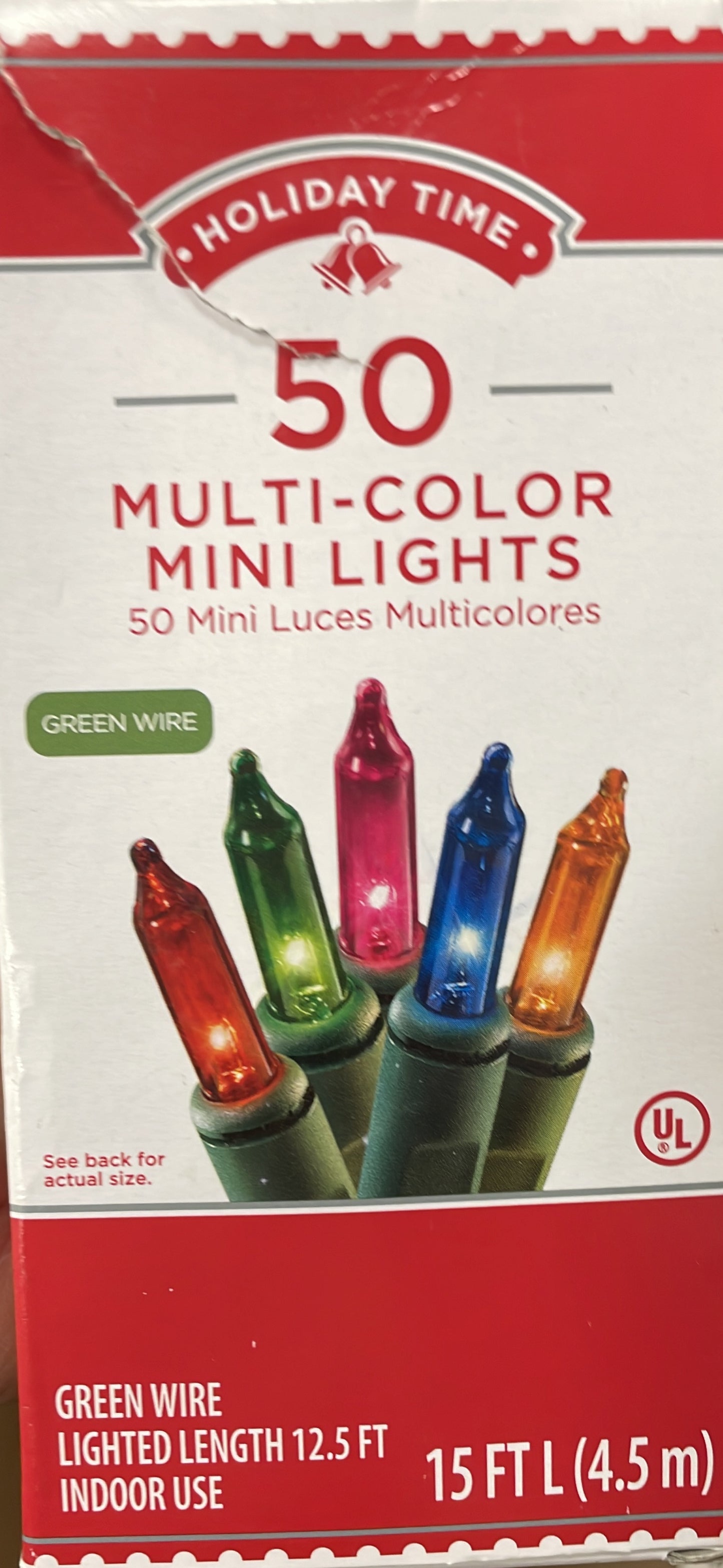 50 MULTI-COLOR MINI LIGHTS