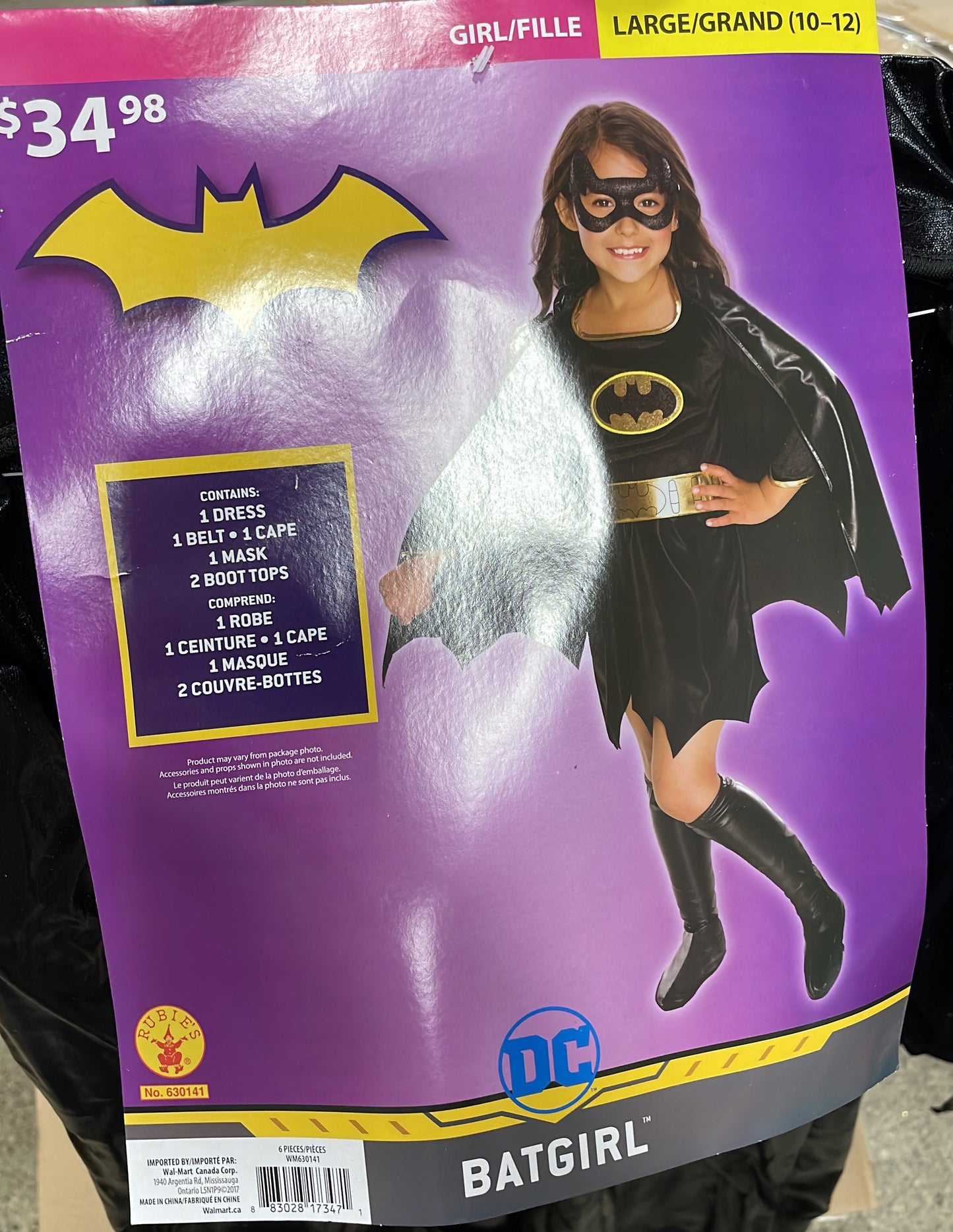 BATGIRL LARGE (10-12)