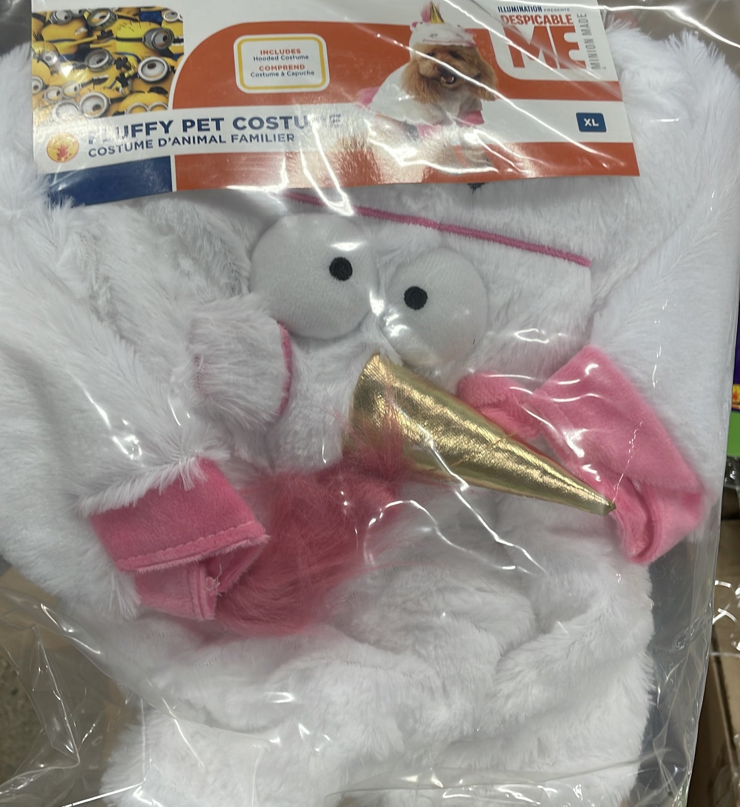 FLUFFY PET COSTUME XL