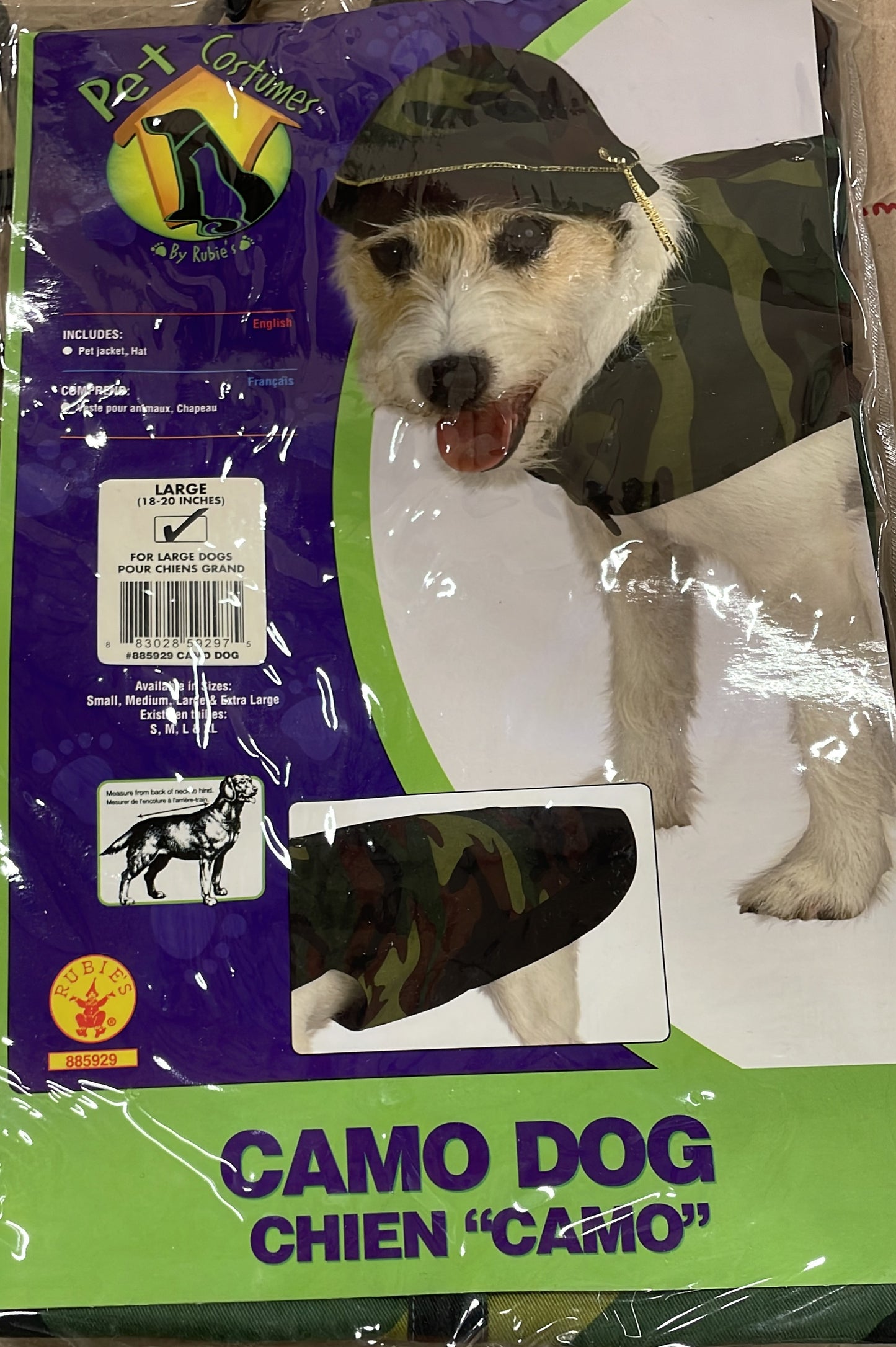 CAMO DOG LARGE