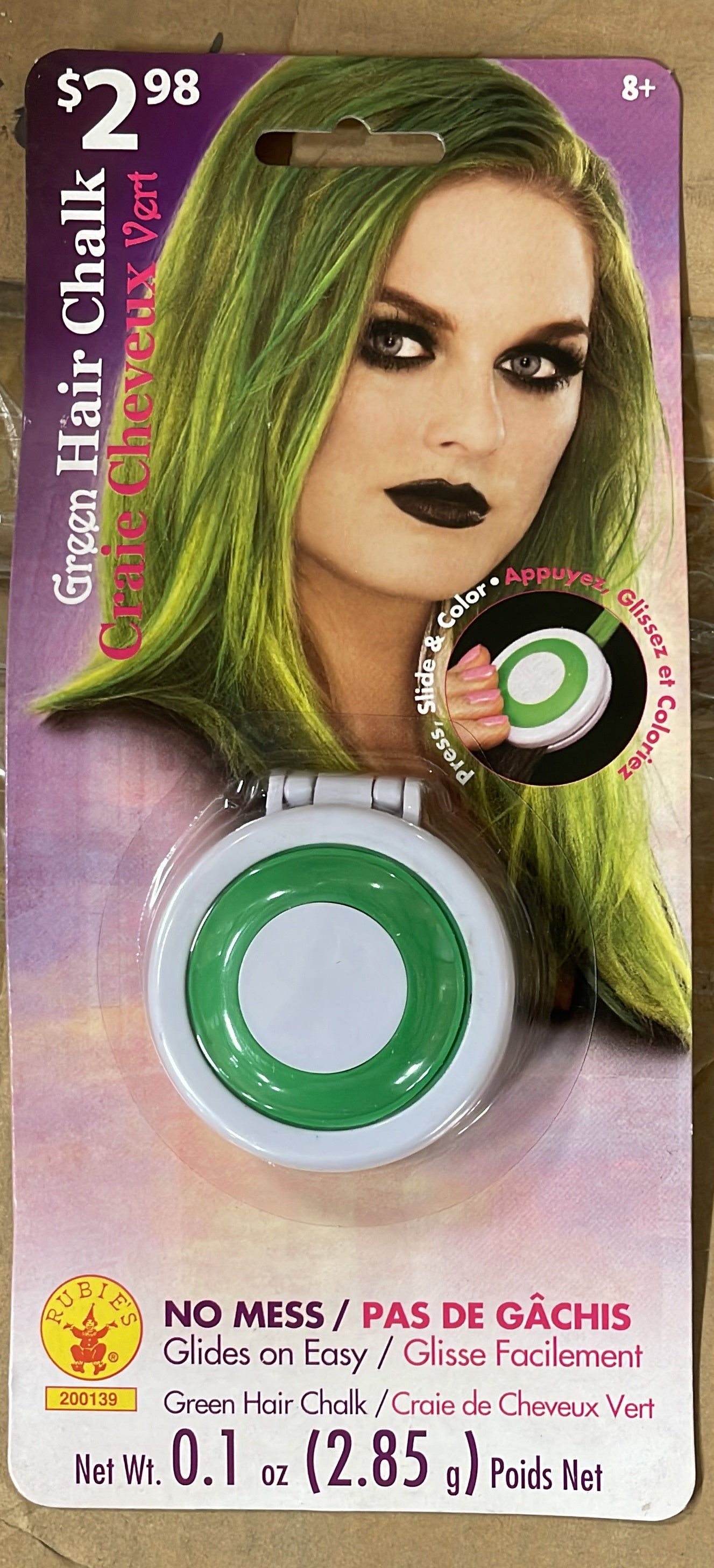 Green Hair Chalk