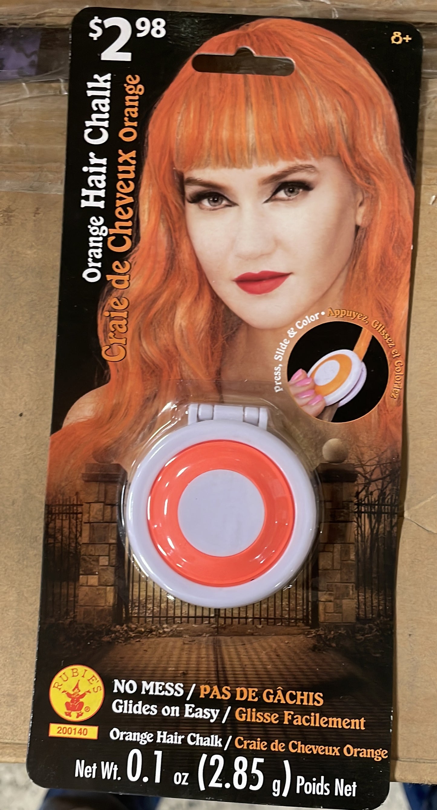 Orange Hair Chalk 200140
