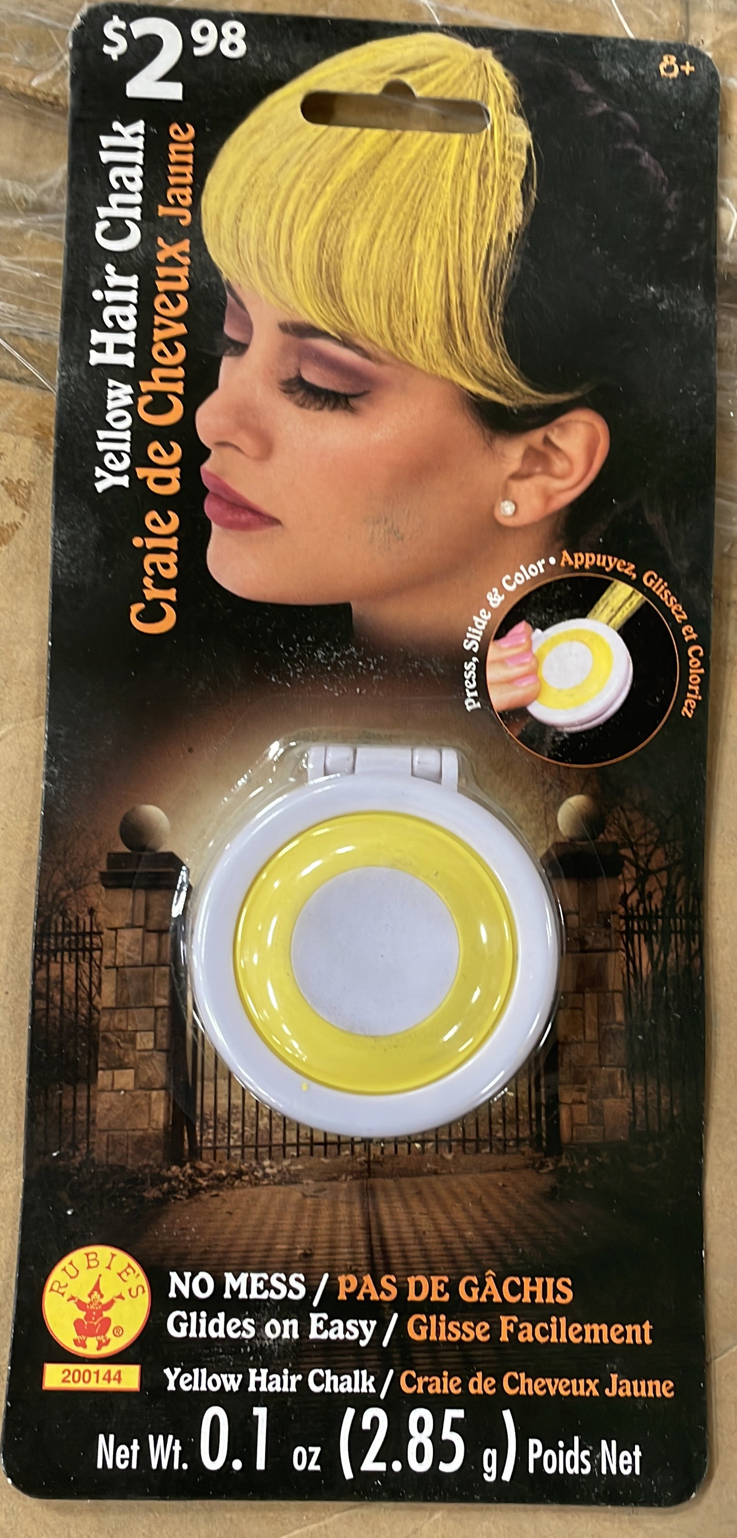 Yellow Hair Chalk