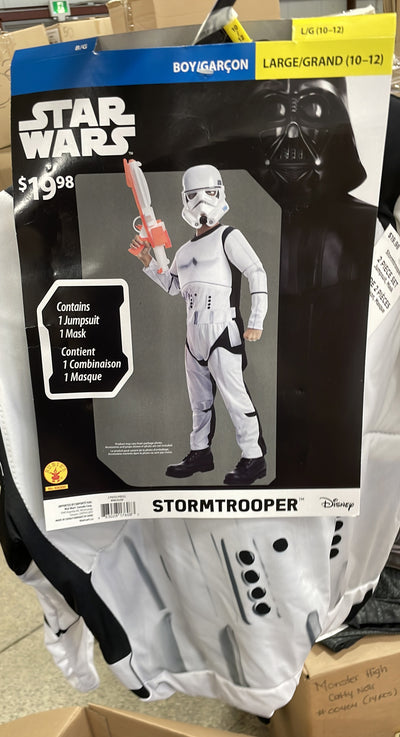 STAR WARS STORMTROOPER LARGE (10-12)