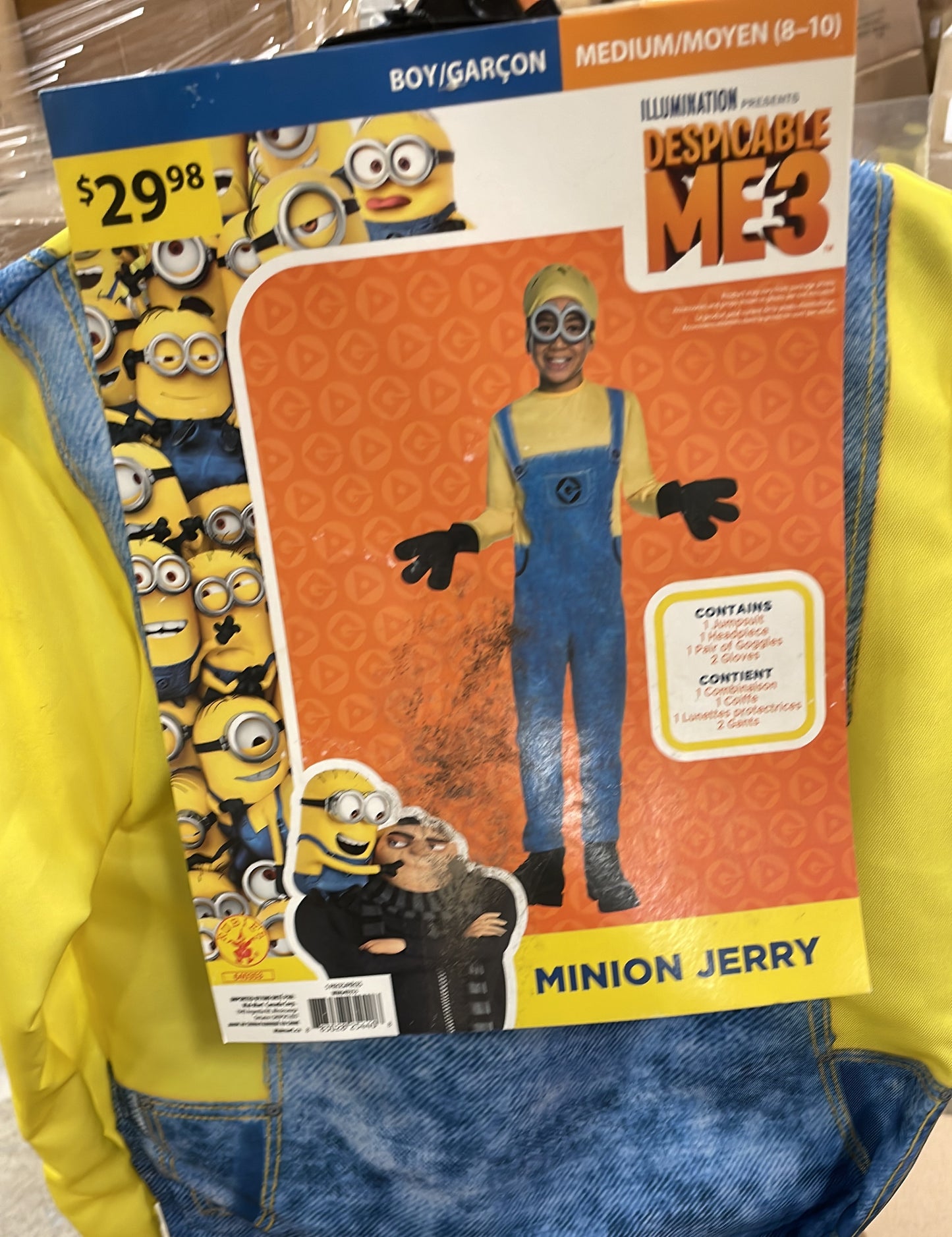 MINION JERRY MEDIUM (8-10)