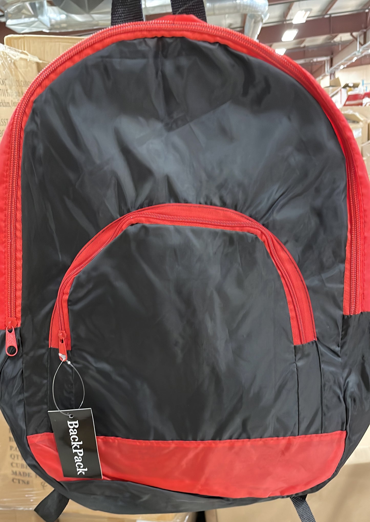 BackPack Black and Red