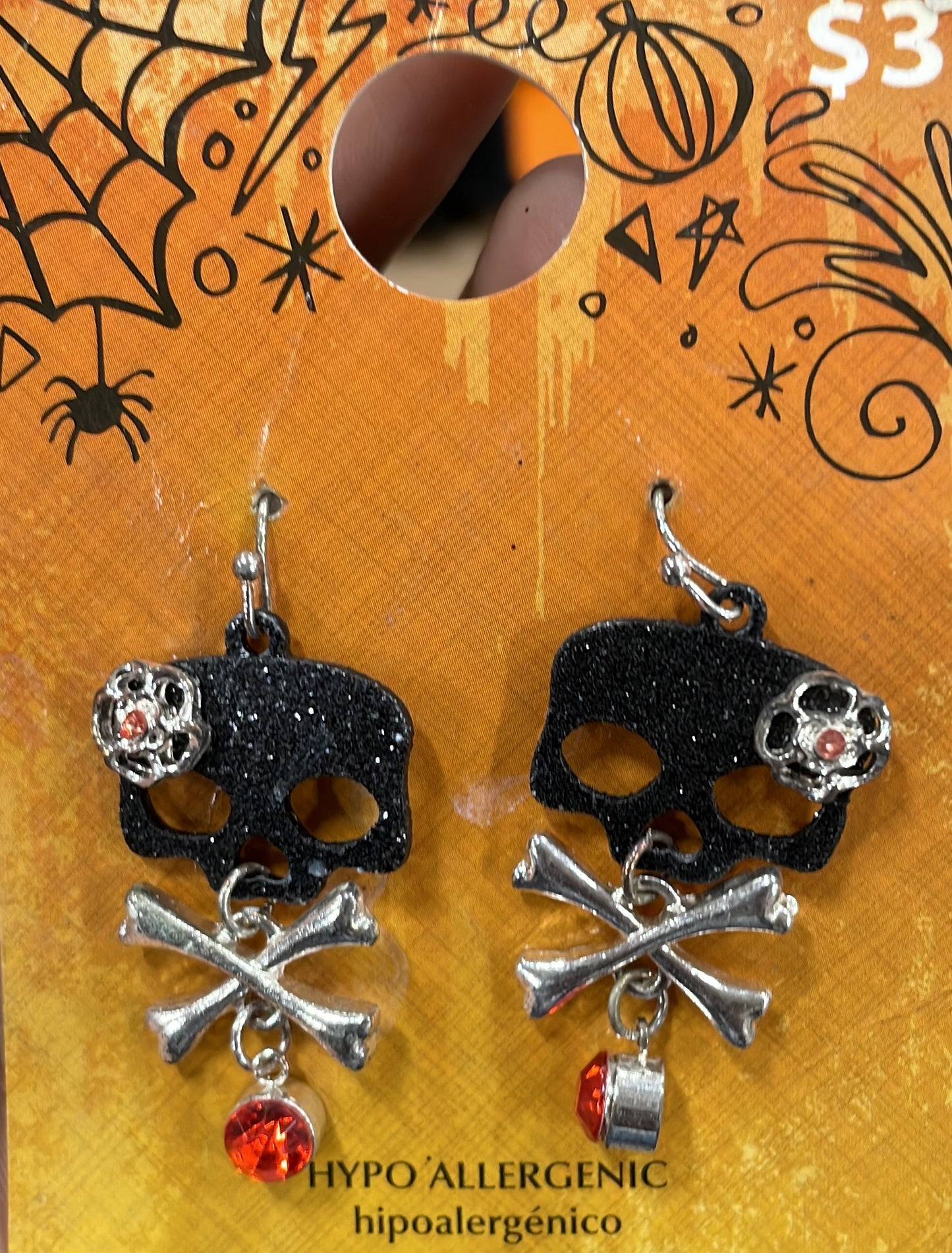 Skeleton Ear Rings 87861