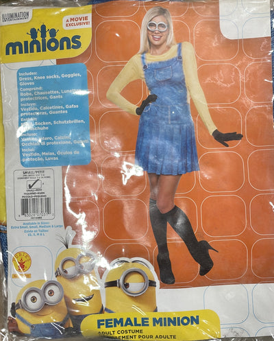 FEMALE MINION Adult Costume