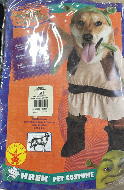 SHREK PET COSTUME