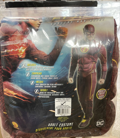 THE FLASH ADULT COSTUME
