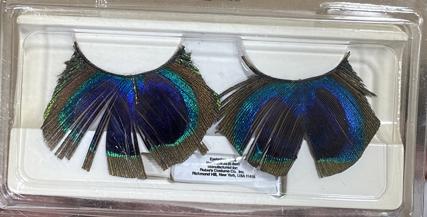 Peacock Feather Eyelashes