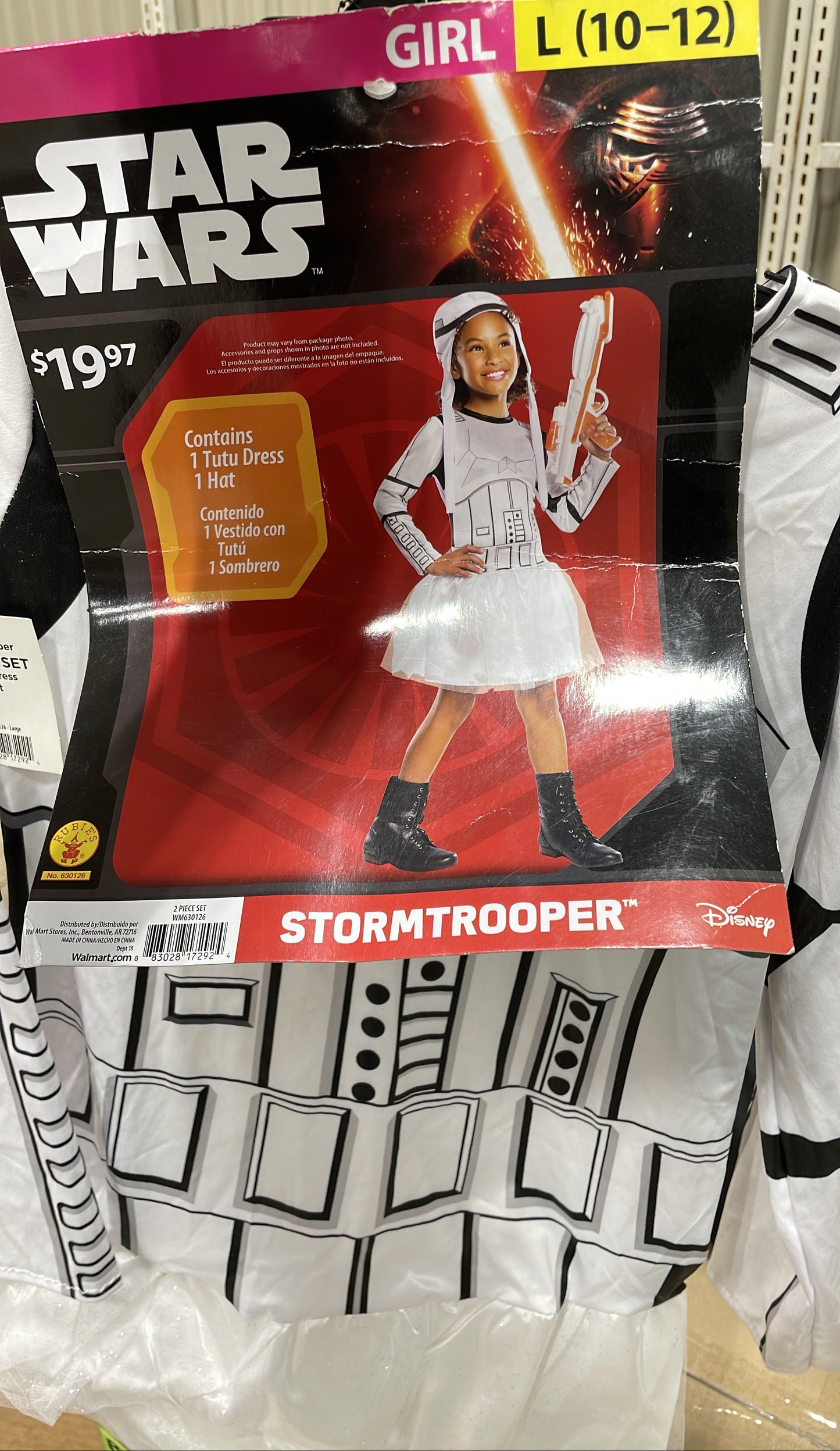 STAR WARS STORMTROOPER L(10-12)