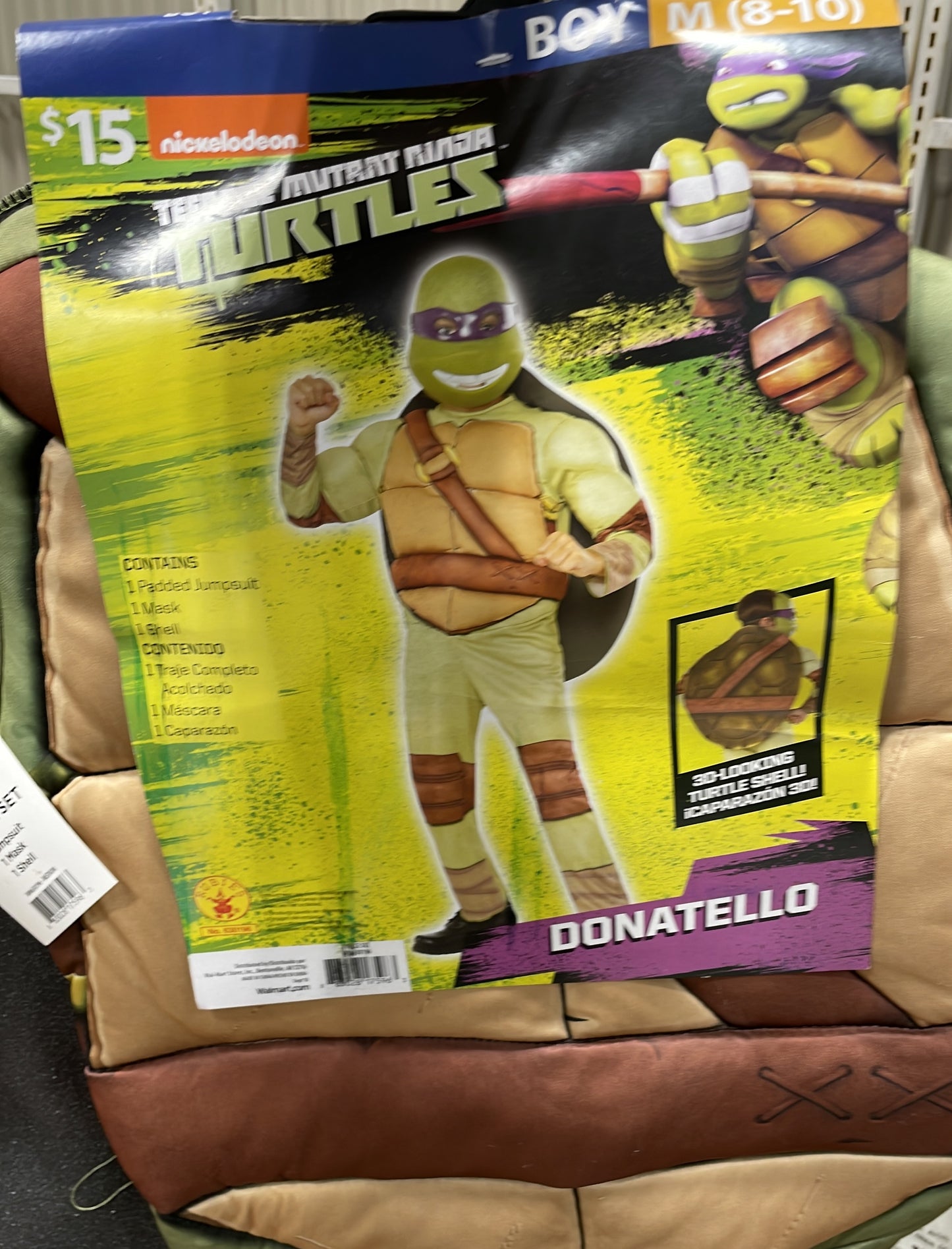 TEENAGE MUTANT NINJA TURTLES M(8-10)