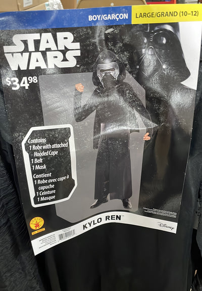 STAR WARS KYLO REN LARGE(10-12)