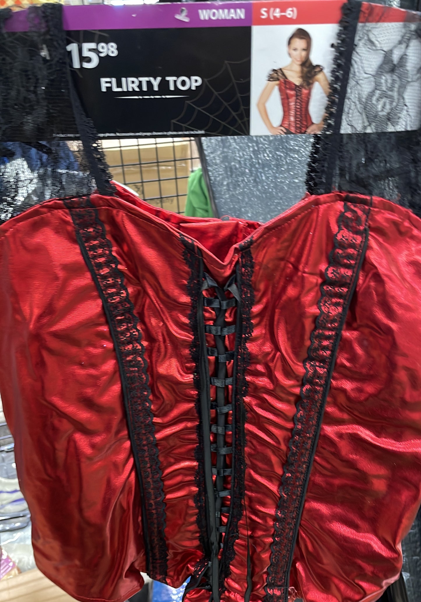 FLIRTY TOP S(4-6)