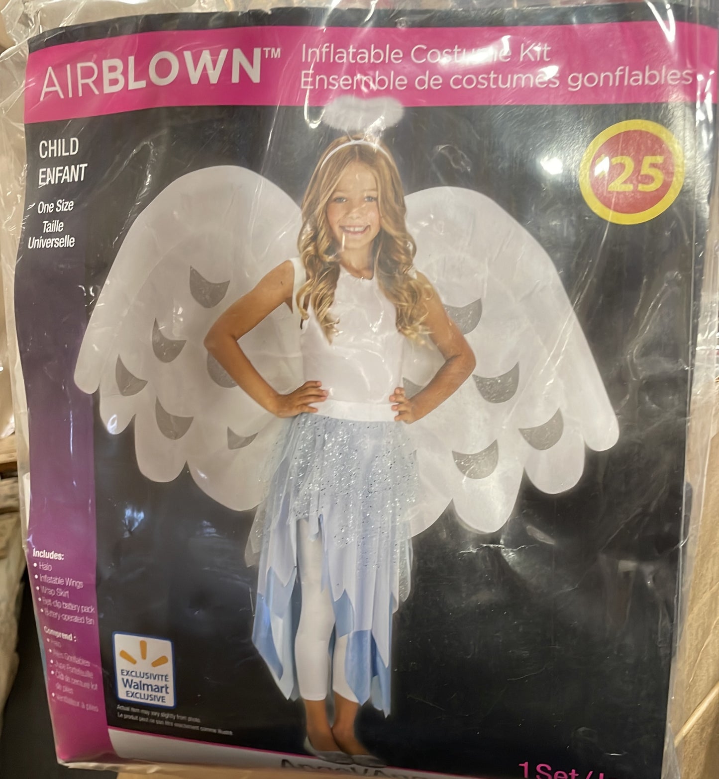 Airblown™ Angel Inflatable Costume – Child (Item 22279)