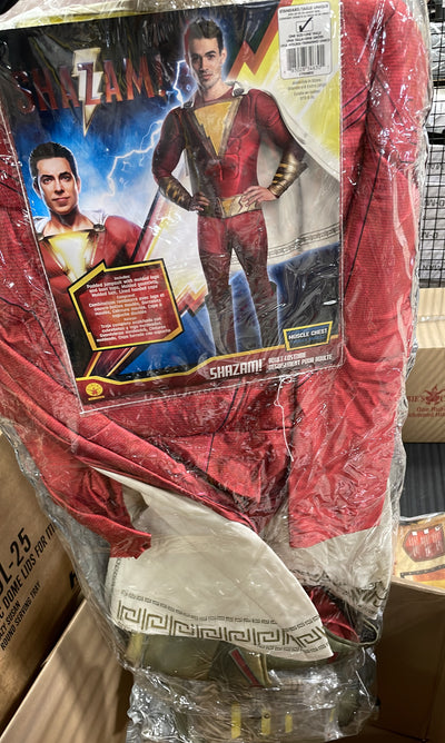 SHAZAM ADULT COSTUME STANDARD