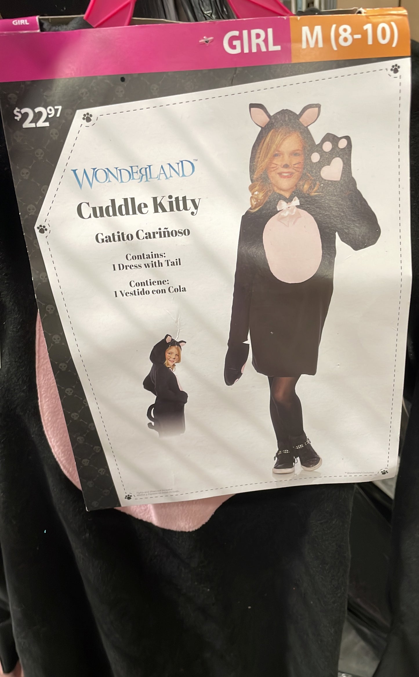 Cuddle Kitty Girl M(8-10)