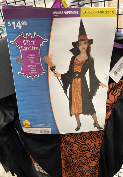 Witch Sorciere Large (12-14)
