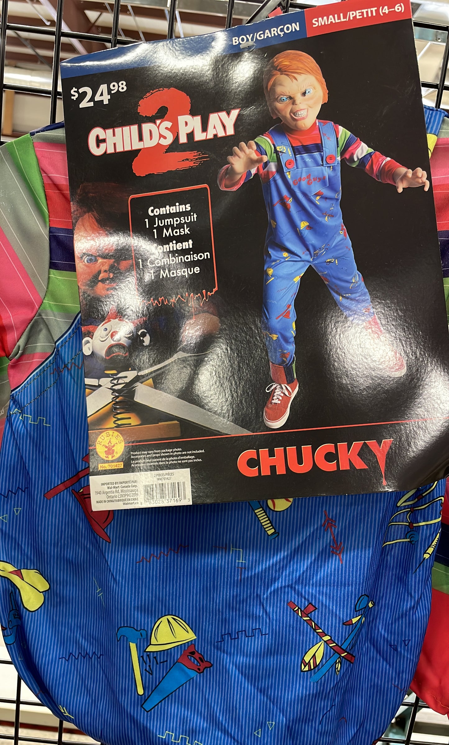 Child’s Play Chucky Costume – Small (4–6)