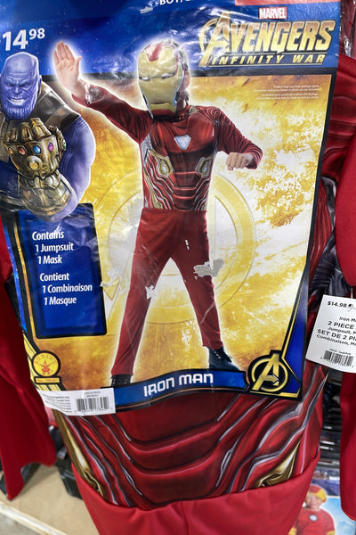 IRON MAN Small (4-6) 17845