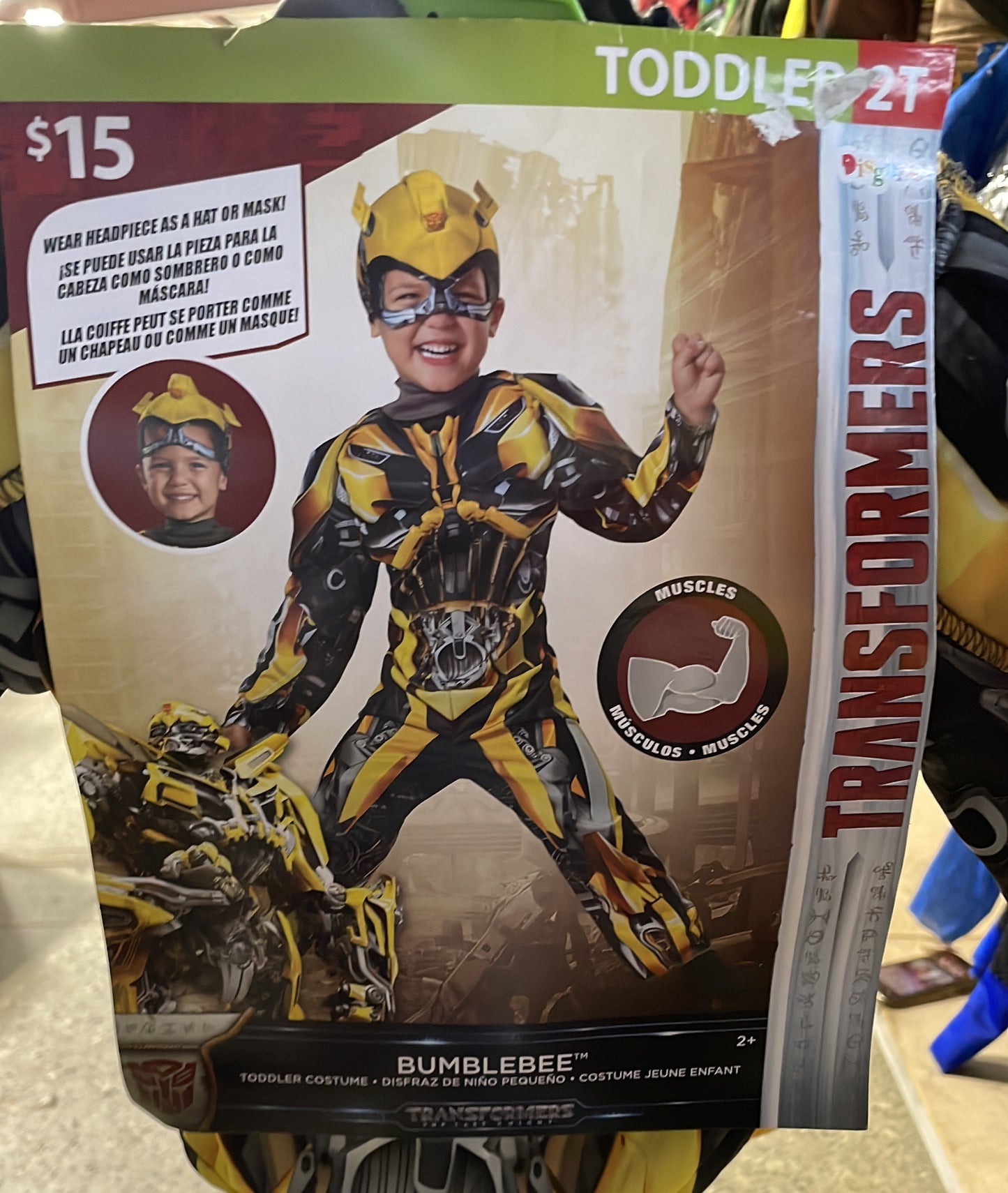 BUMBLEBEE TODDLER 2T