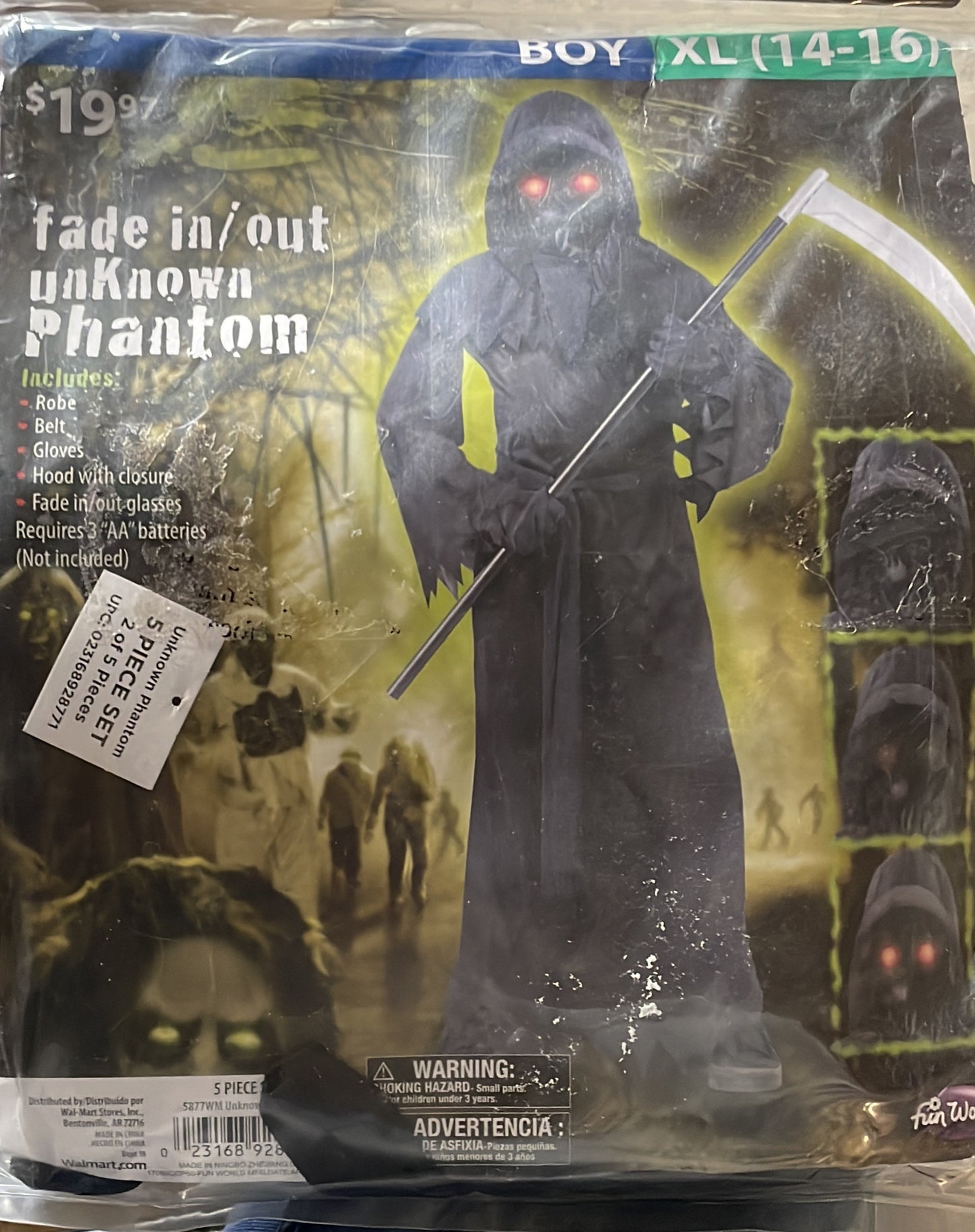 Fade in/out unKnown phantom boy XL (14-16)