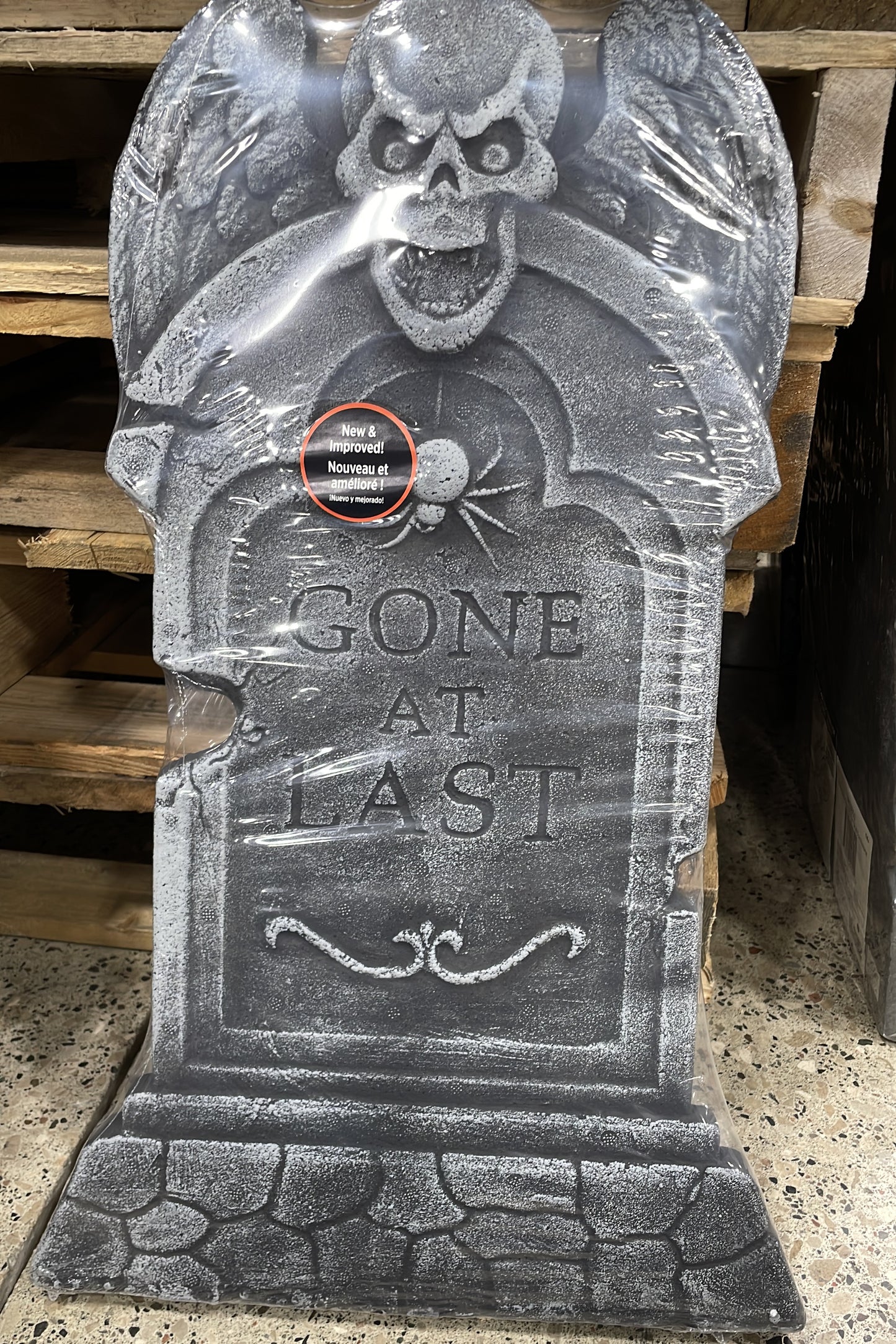 GONE AT LAST TOMBSTONE