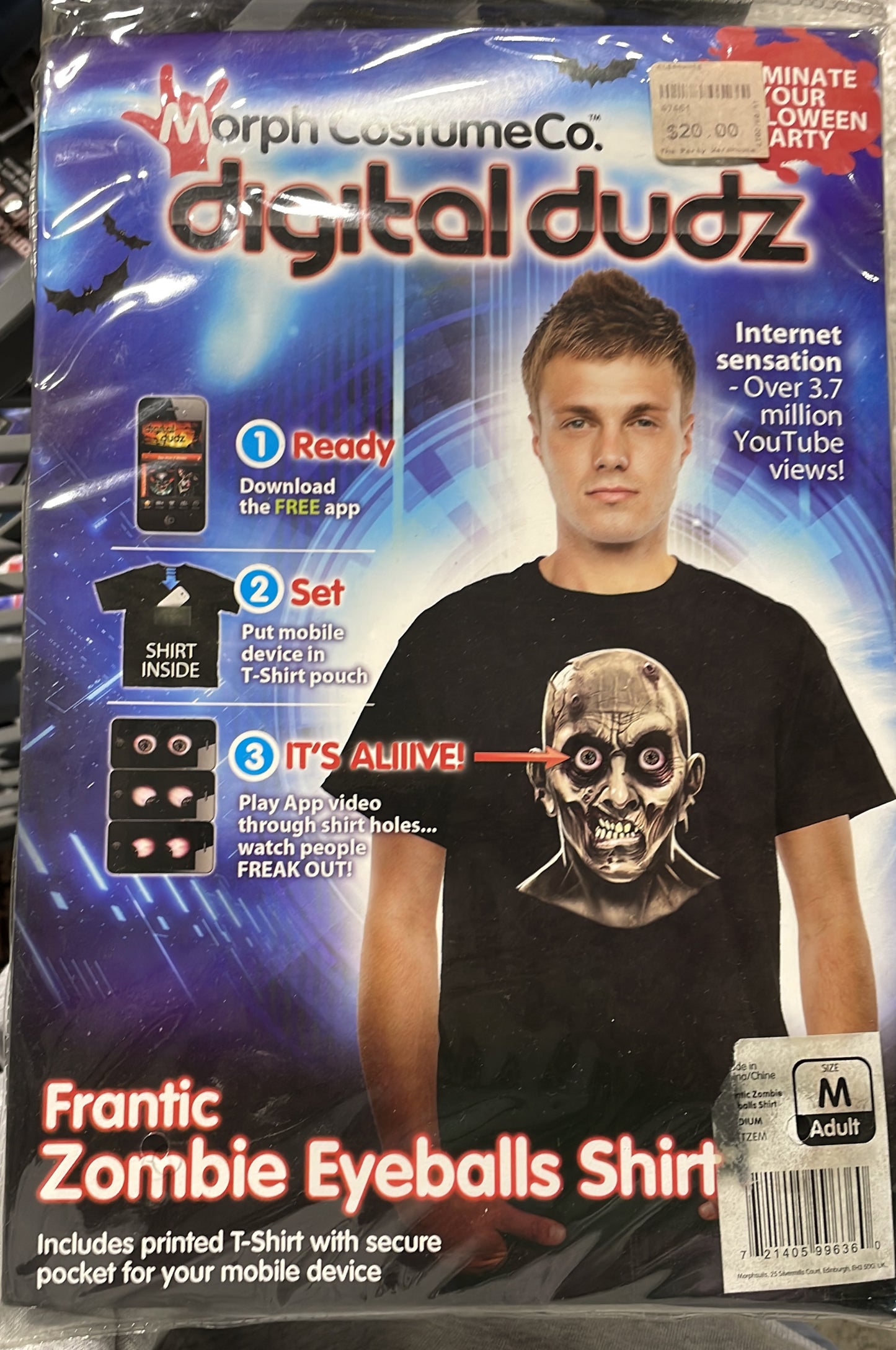 Frantic Zombie Eyeballs Shirt