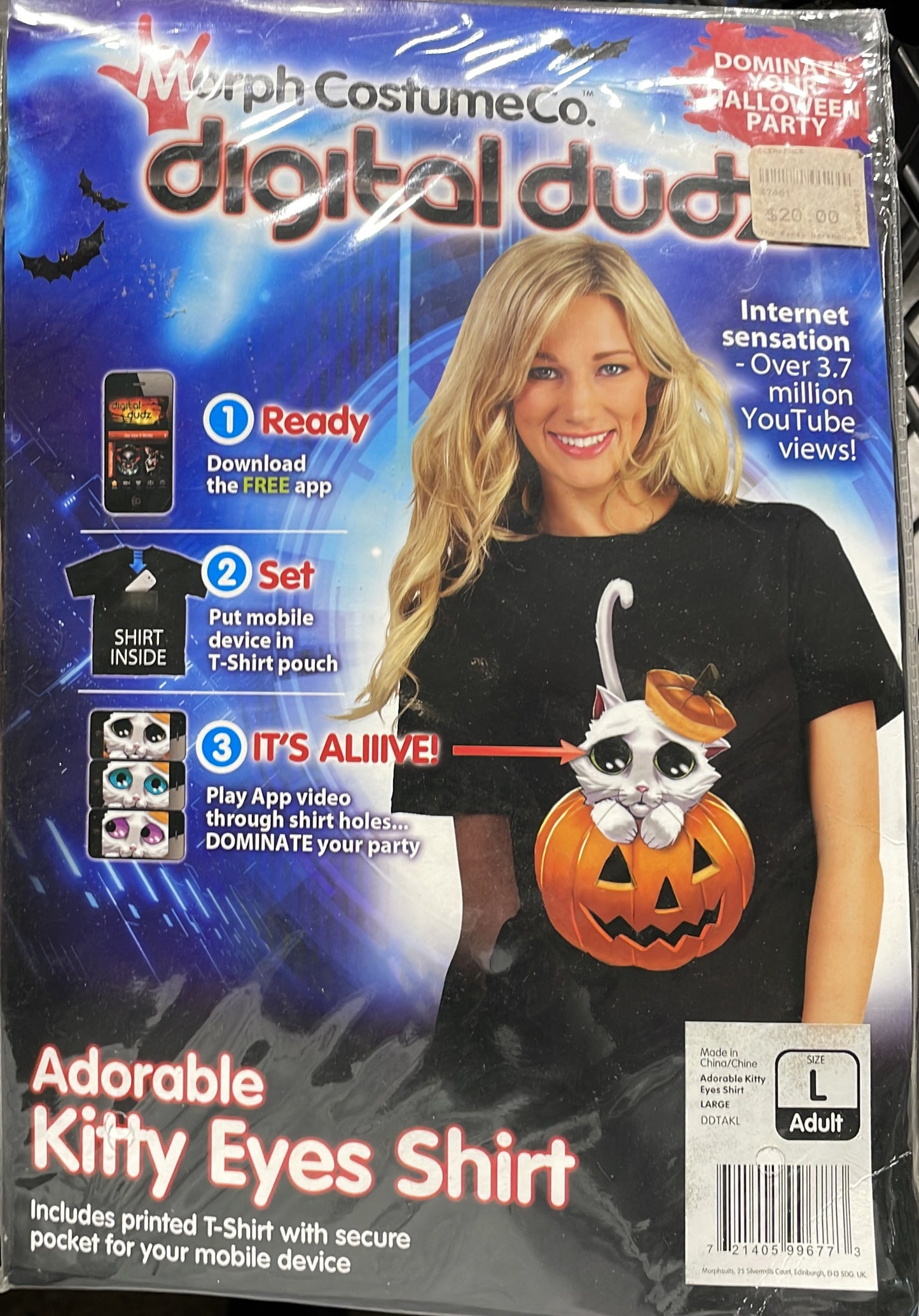Adorable Kitty Eyes Shirt