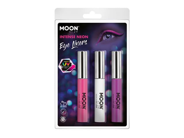 Intense Neon Eye Liners - Moon Glow, 3/pk